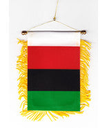 African American Mini Banner Flags