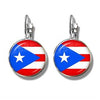 Puerto Rico Flag Earrings