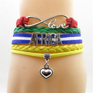 Africa Heart Bracelet