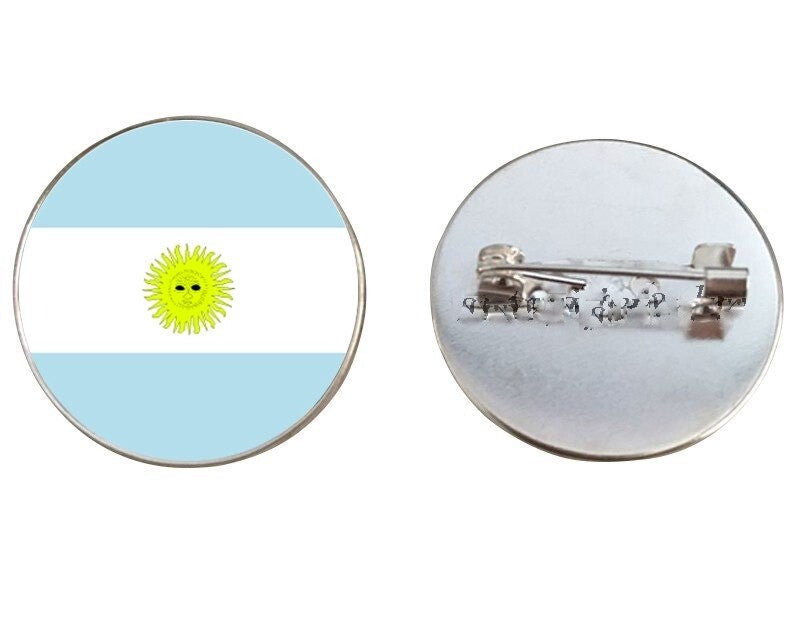Argentina Flags Brooch Pins