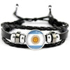 Argentina flag Leather Bracelets
