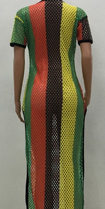 Rasta Swim Coverup Dresses