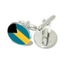Bahamas Flag Cufflinks