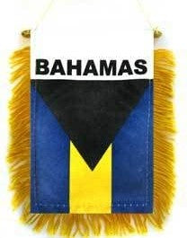 Bahamas Flag Mini Banner
