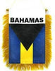 Bahamas Flag Mini Banner