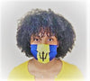 Barbados Flag Masks