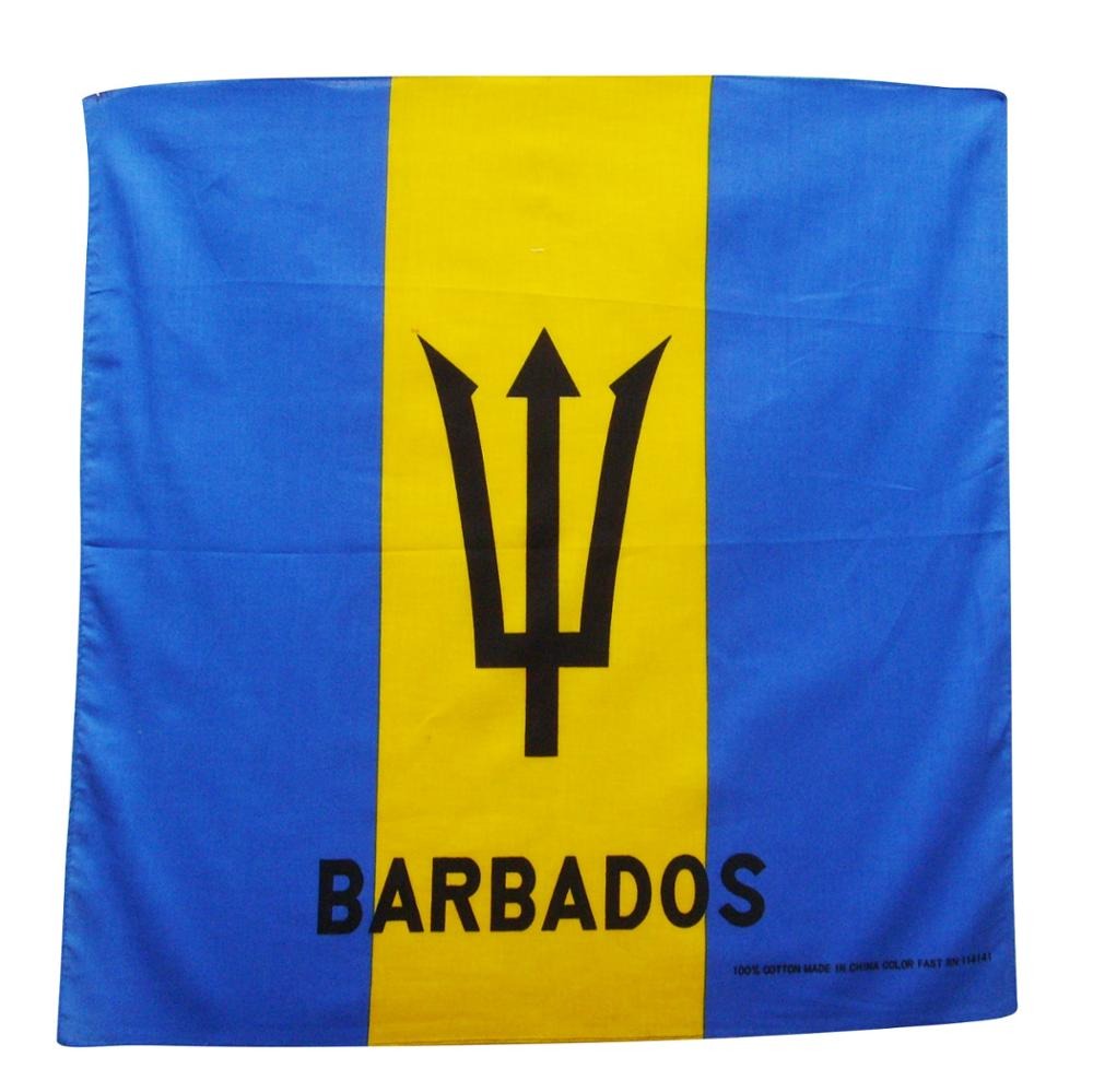 Barbados Flag 22X22 Bandana