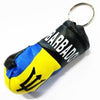 Barbados Flag Gloves Keyrings