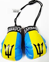 Barbados Flag Mini Boxing Gloves