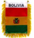 Bolivia Mini Banner Flags