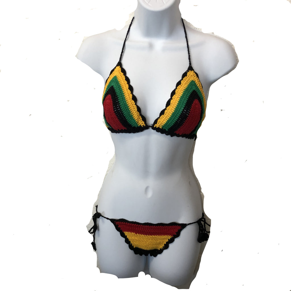 Rasta Bikini Swimsuit