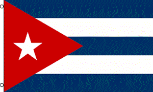 Cuba 3'X5' Flags