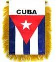 Cuba Mini Banner Flags