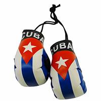 Cuba Flag Mini Boxing Gloves