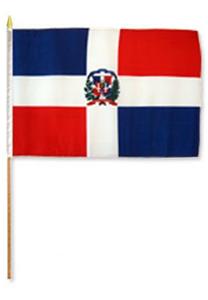 Dominican Rep. Stick Flags