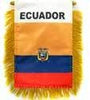 Ecuador Mini Banner Flags