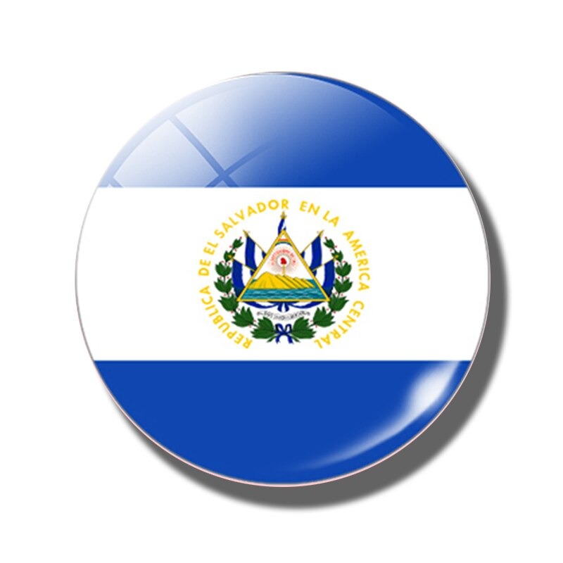El Salvador Flag Fridge Magnet