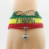 Ethiopia Heart Bracelets