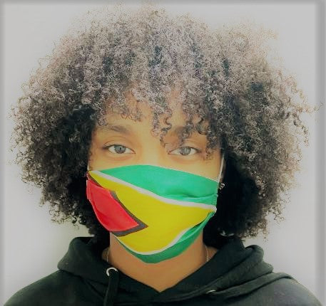 Guyana Flag Masks