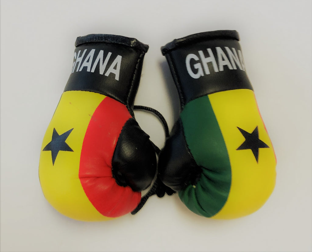 Ghana Flag Mini Boxing Gloves