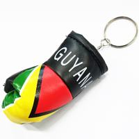Guyana Flag Glove Keyrings