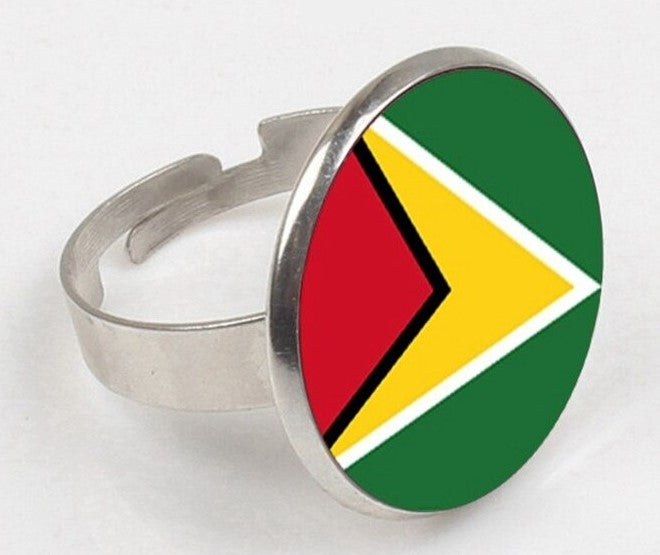 Guyana Flags Ring