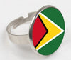Guyana Flags Ring