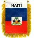 Haiti Mini Banner Flags