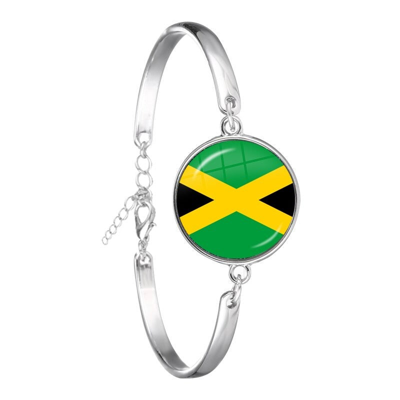 Jamaica Flag Bracelets