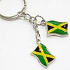 Jamaica Flag Keyrings