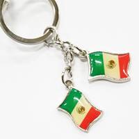 Mexico Flag Keyrings