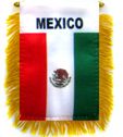 Mexico Flag Mini Banner