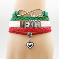 Mexico Heart Bracelets