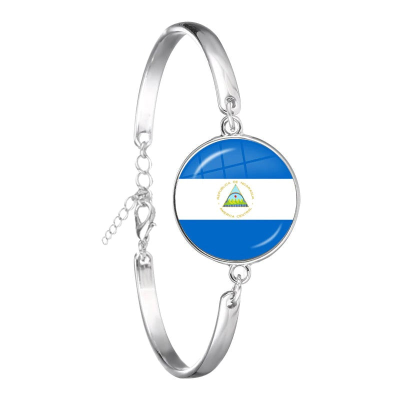 Nicaragua Flag Bracelets