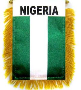 Nigeria Mini Banner Flags