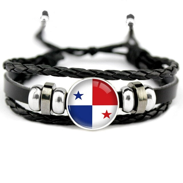 Panama Flag Bracelet