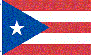 Puerto Rico 3'X5' Flags