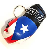 Puerto Rico Flag Glove Keyring
