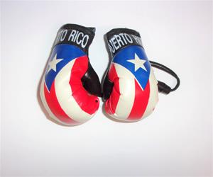 Puerto Rico Flag Mini Boxing Gloves