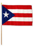 Puerto Rico Stick Flags