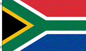 South Africa 3'X5' Flags
