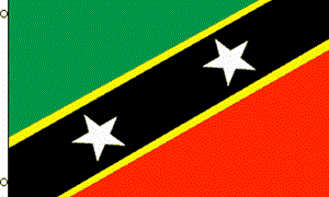 St Kitts & Nevis 3'X5' Flags