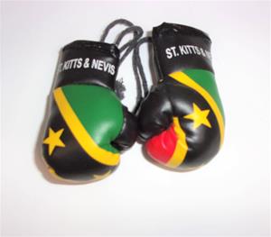St Kitts & Nevis Mini Boxing Gloves