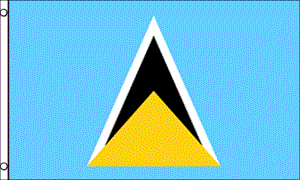St Lucia 3'X5' Flags