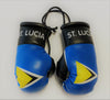 St. Lucia Flag Mini Boxing Gloves