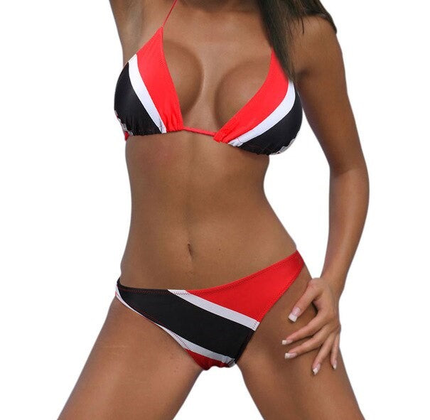 Trinidad Flag Bikini Swim Suit