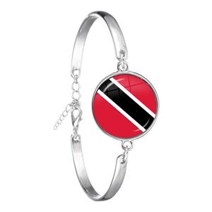Trinidad Flag Round Bracelets