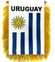 Uruguay Mini Banner Flags