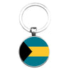 Bahamas Flag Keyring