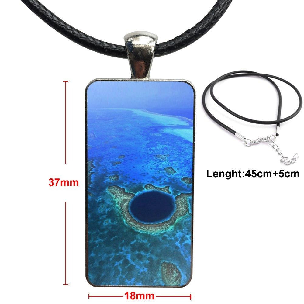 Belize Blue Hole Necklaces